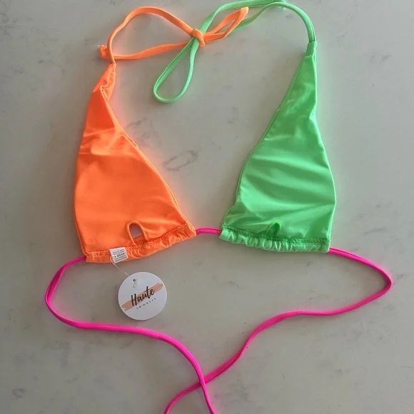 Vibrant Neon Bikini Set - Picture 4 of 8